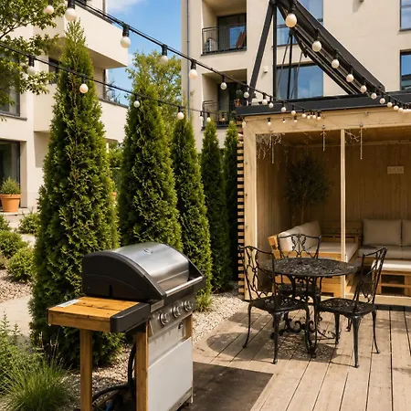 Maluno Vilos- Apartamentas Su Terasa * Połąga